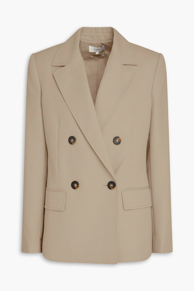  Vince. - Double-breasted Canvas Blazer - Neutral - Us 0 