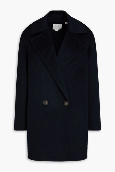  Vince. - Double-breasted Wool-blend Felt Coat - Blue - M 