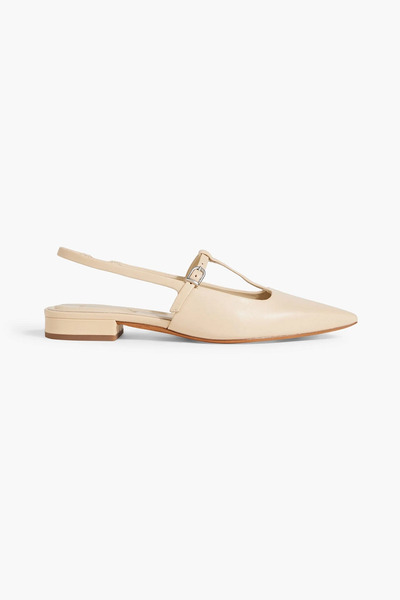  Vince. - Leather Slingback Point-toe Flats - Neutral - Us 5.5 