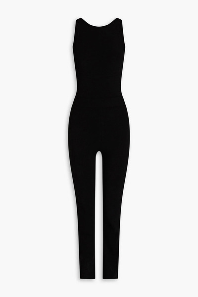  Zeynep Arcay - Open-back Stretch-nit Jumpsuit - Black - Us 10 