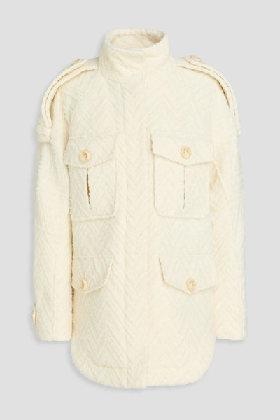  Zimmermann - Bouclé-tweed Shirt Jacket - White - Xs 