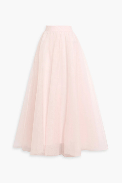  Zimmermann - Layered Tulle Maxi Skirt - Pink - 2 