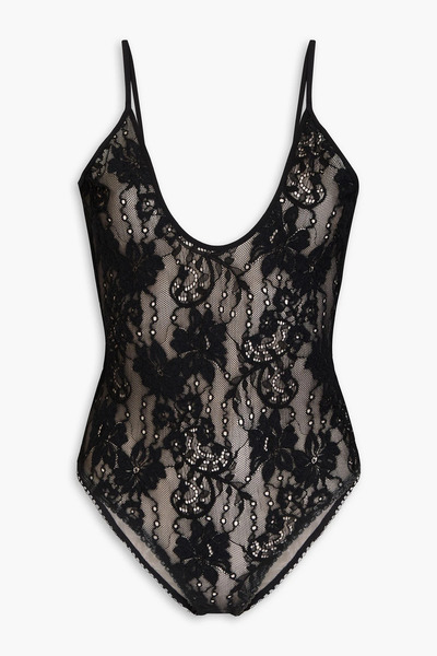  Zimmermann - Stretch-lace Bodysuit - Black - 3 