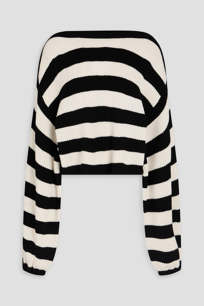  Zimmermann - Striped Ribbed Wool Sweater - White - S 