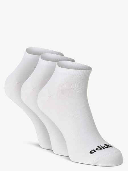  Adidas Performance Damskie Skarpety Do Obuwia Sportowego Pakowane Po 3 Szt. Kobiety Bawełna Biały, M 