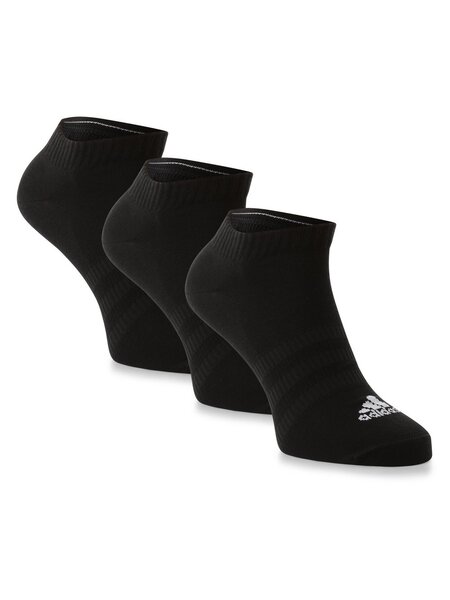  Adidas Sportswear Damskie Skarpety Do Obuwia Sportowego Pakowane Po 3 Szt. Kobiety Bawełna Czarny, S 