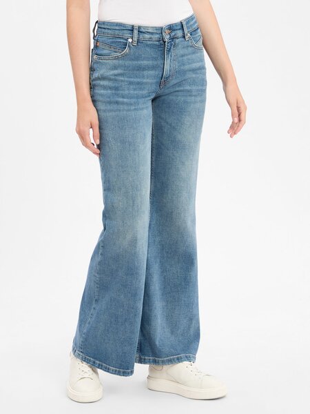  Boss Orange Dżinsy - Soft Bootcut Lr Kobiety Bawełna Niebieski, 29-32 
