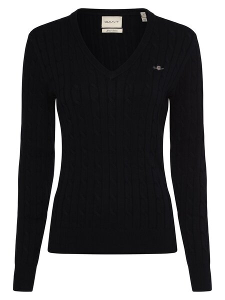  Gant Sweter Damski Kobiety Bawełna Niebieski, L 