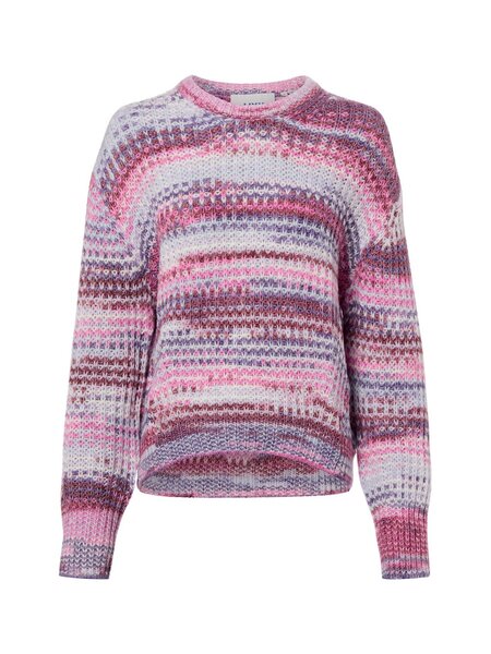  Jjxx Damski Sweter Z Dzianiny - Jxsimone Kobiety Sztuczne Włókno Lila|wyrazisty Róż|wielokolorowy, S 