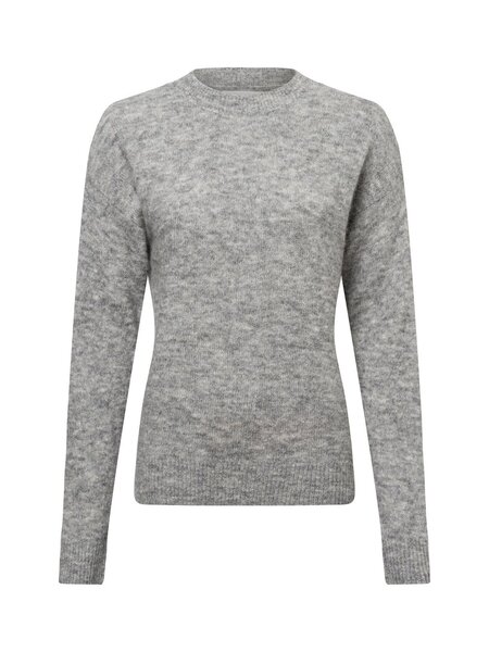  Msch Copenhagen Sweter Damski Kobiety Szary, Xs/s 