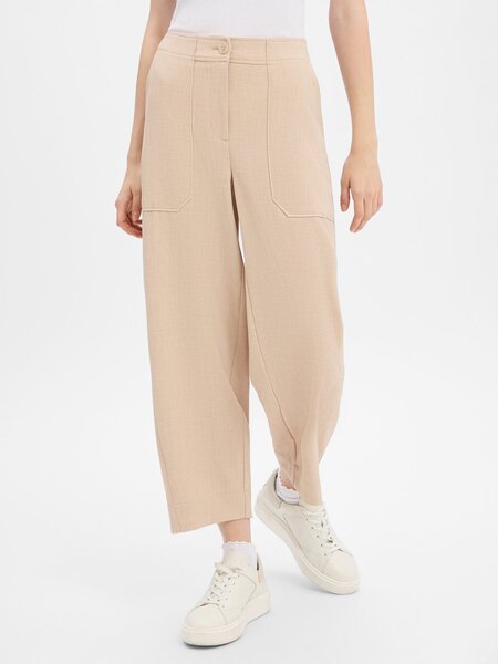  Opus Spodnie Culottes - Myha Fresh Kobiety Beżowy, 40 