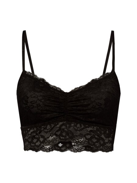  Snocks Bralette Damska Kobiety Czarny, S 