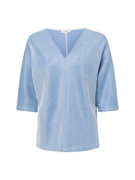  S.oliver Bluza Damska Kobiety Niebieski, 46 