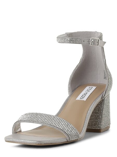  Steve Madden Sandały - Epix-r Kobiety Syntetyczny Srebrny, 36 