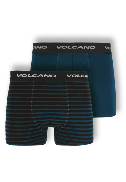  Volcano Bawełniane Bokserki Męskie, Dwupak, U-boxer 