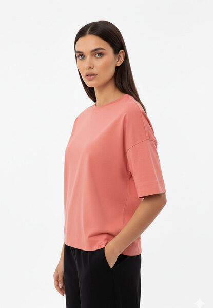  Volcano Bawełniany T-shirt, Comfort Fit, T-flame 