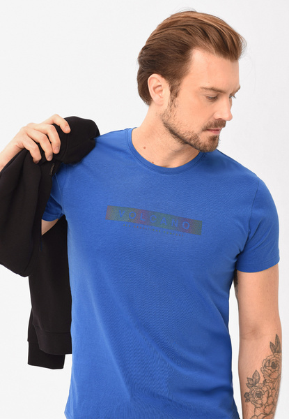  Volcano Bawełniany T-shirt T-hologram 