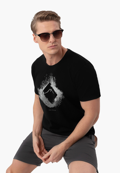  Volcano T-shirt Z Nadrukiem T-nex 