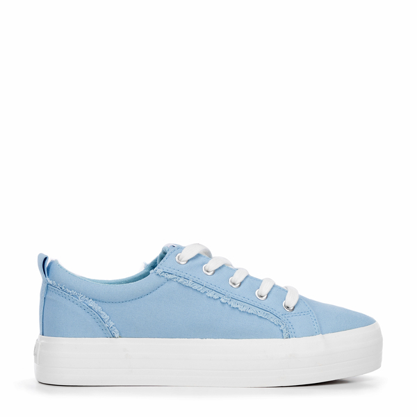  Wittchen Damskie Sneakersy Z Tkaniny Niebieskie 