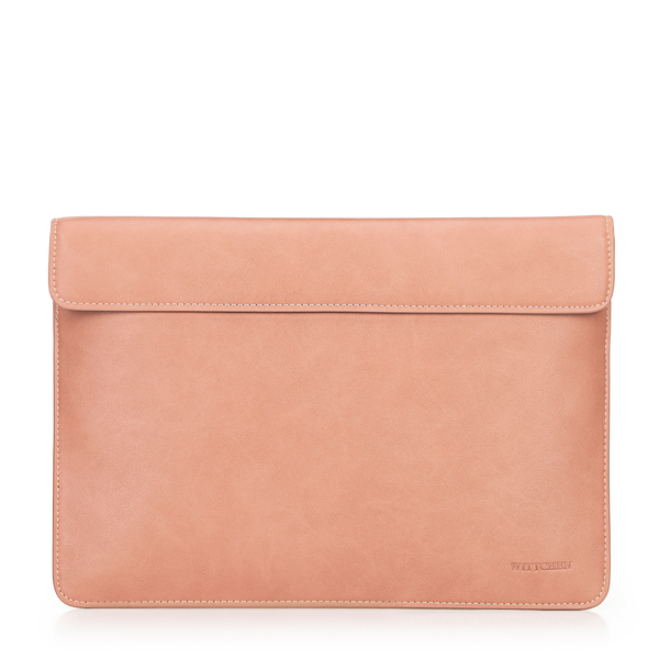 Wittchen Etui Na Laptopa 13” Z Imitacji Skóry Różowe 